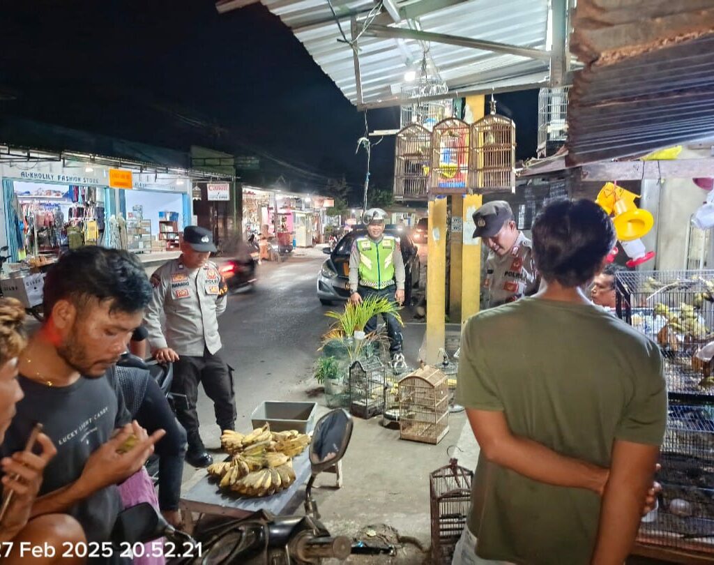 Polsek Kediri Gencarkan Patroli Dialogis, Sasar Kampanye Anti Narkoba dan Himbauan