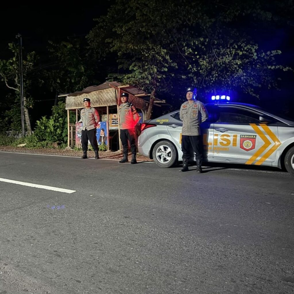 Polsek Kediri Gencarkan Patroli Malam untuk Cegah 3C dan Balap Liar