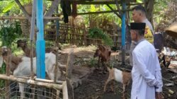 Bhabinkamtibmas Desa Senggigi Ajak Warga Maksimalkan Lahan Kosong