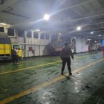 Antisipasi Premanisme, Polsek Lembar Tingkatkan Patroli Malam di Dermaga