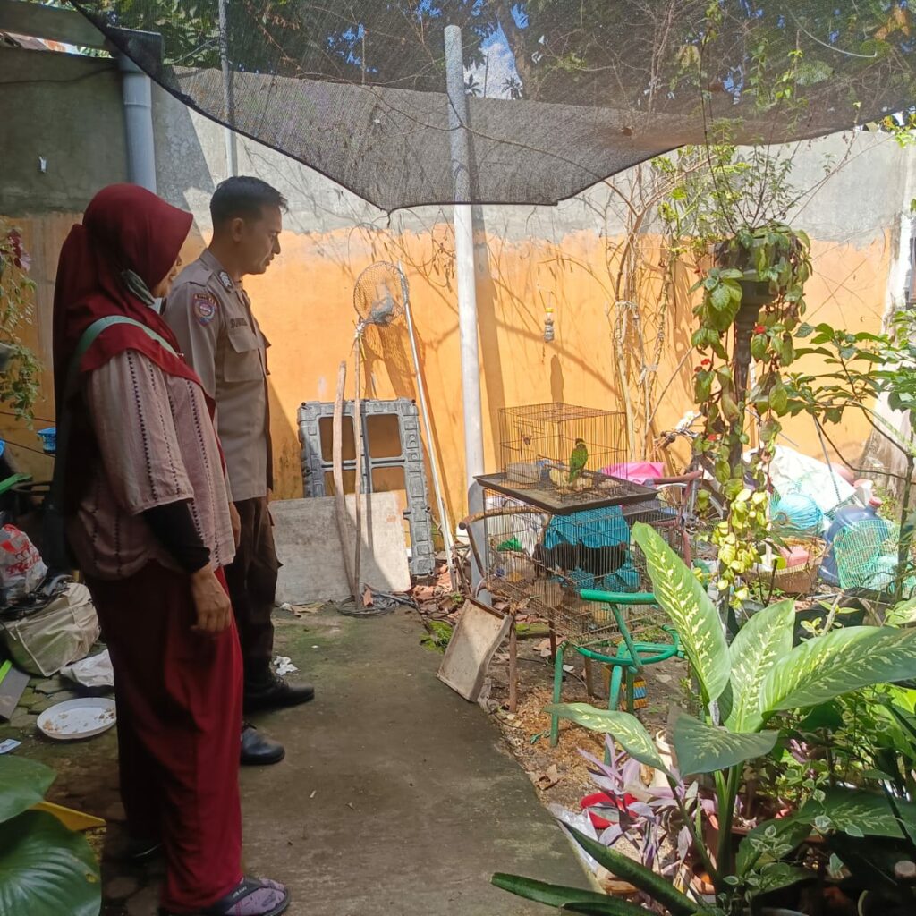 Door to Door System Polsek Labuapi: Pekarangan Sumber Pangan Bergizi