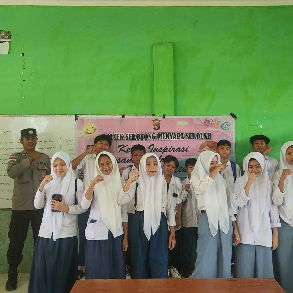 Polsek Sekotong Menyapa Sekolah: Cegah Narkoba dan Pernikahan Dini di MTs