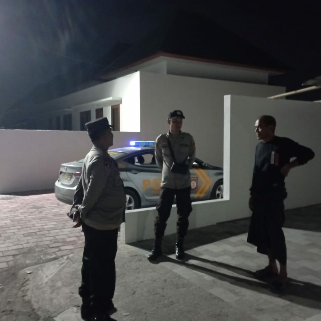 Patroli Rutin Polsek Labuapi, Cegah 3C dan Peredaran Narkoba