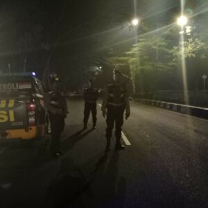 Polres Lombok Barat Intensifkan Pengamanan Malam di Jalur Rawan Kejahatan Kecamatan Kediri