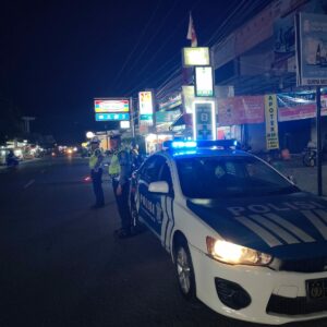 Satlantas Lombok Barat Intensifkan Patroli Malam di Bypass BIL 2