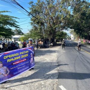 Tingkatkan Kesadaran Berlalu Lintas, Satlantas Lombok Barat Gelar Operasi Patuh di Kediri