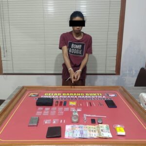 Polres Lombok Barat Ringkus Pengedar Sabu di Jembatan Gantung, Lembar