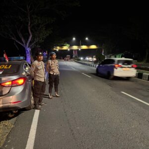 Patroli Blue Light di Kecamatan Kediri, Upaya Cegah Begal dan Balap Liar