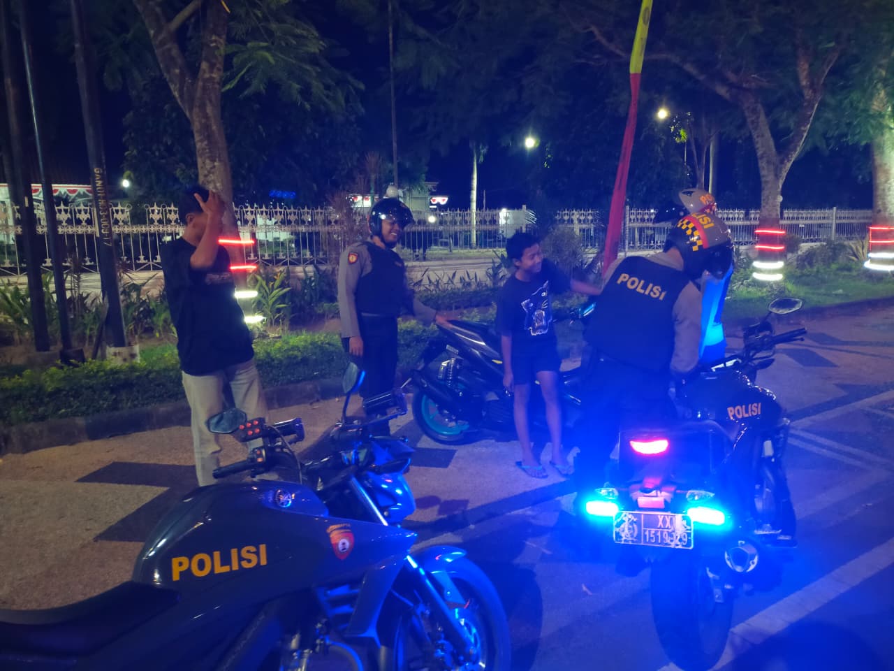 Polres Lombok Barat Intensifkan Patroli Malam di Gerung dan Labuapi