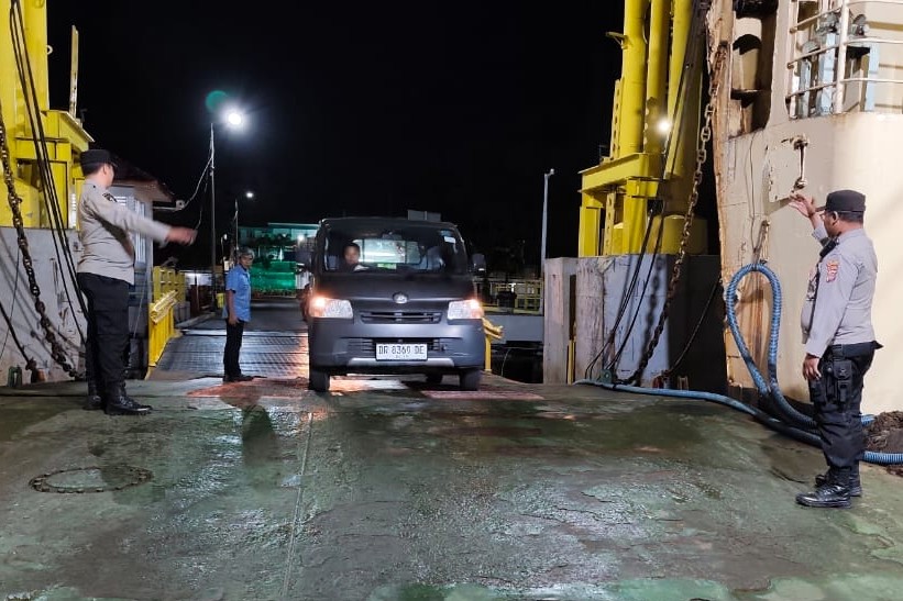 Polsek Kawasan Pelabuhan Lembar Perkuat Sinergi untuk Kelancaran Logistik