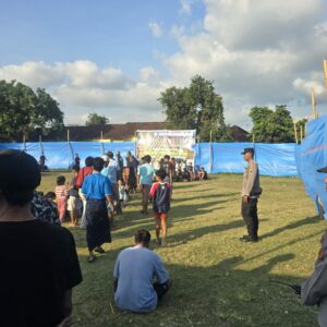 Paguyuban Sekar Kedaton Gelar Peresean Akbar di Lapangan Mareje Gerung