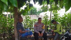 Dukung Program Ketahanan Pangan, Polsek Kuripan Sosialisasi ke Petani Dusun Tegal