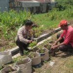 Polri Dukung Program Ketahanan Pangan Lewat Edukasi Pertanian di Desa Kuranji