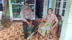 Program Peduli Mantap: Polres Lombok Barat Bantu Warga Lansia di Desa Lembar Selatan