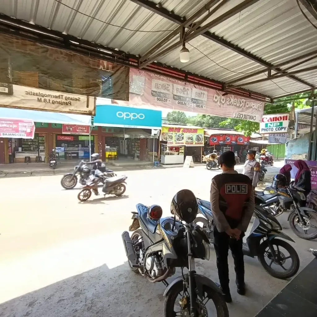 Cuaca Ekstrem & 3C, Polsek Sekotong Siaga di Lapangan