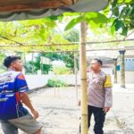 Peran Bhabinkamtibmas Gerung dalam Mendorong Kemandirian Pangan Keluarga