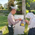 Sasar Sekolah, Polres Lobar Masifkan Edukasi Kamseltibcar Lantas saat Operasi Zebra Rinjani