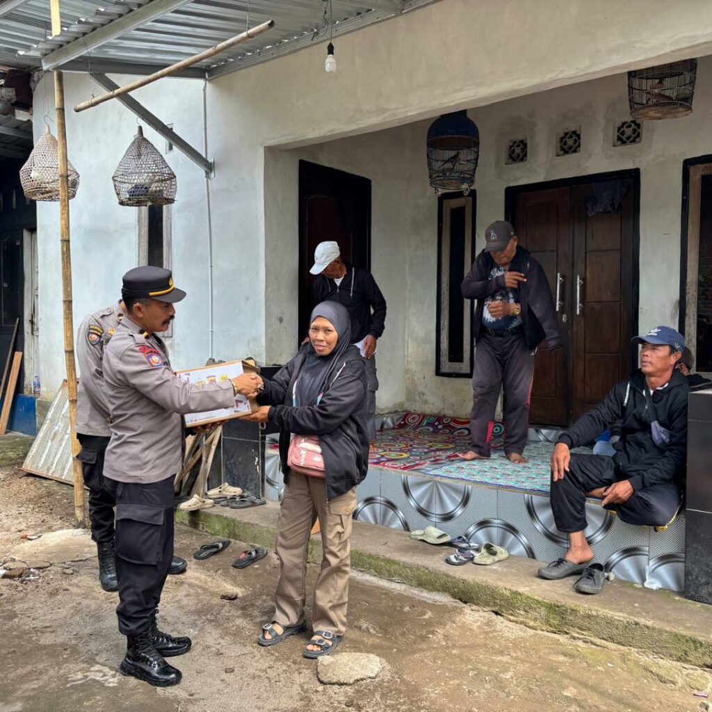 Polres Lombok Barat Peduli Pekerja Keras Lewat Program Nutrisi Mantap