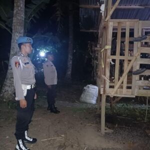 Polsek Lembar Sisir Area Rawan Tengah Malam, Warga Akui Kini Lebih Tenang