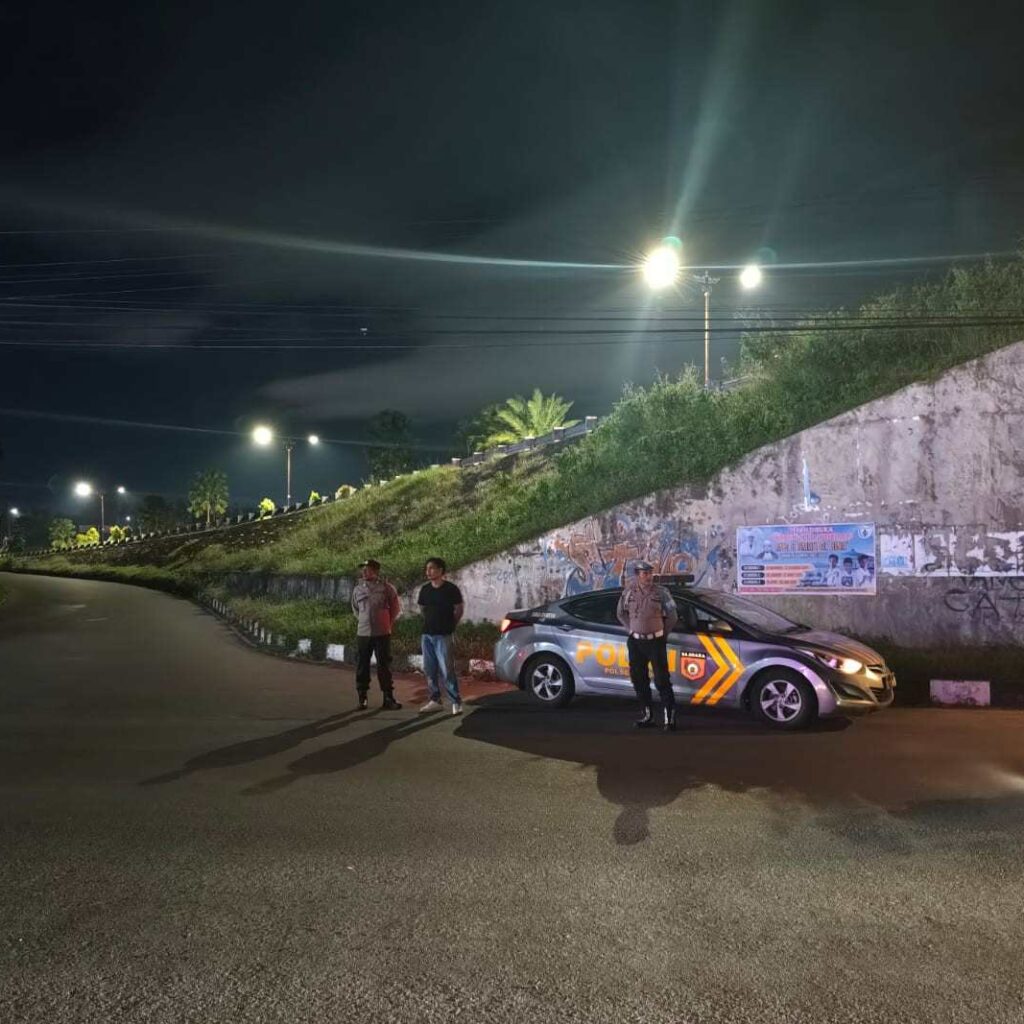 Jamin Kamtibmas, Polsek Kediri Sisir Bypass BIL I-II Cegah Begal dan Balap Liar