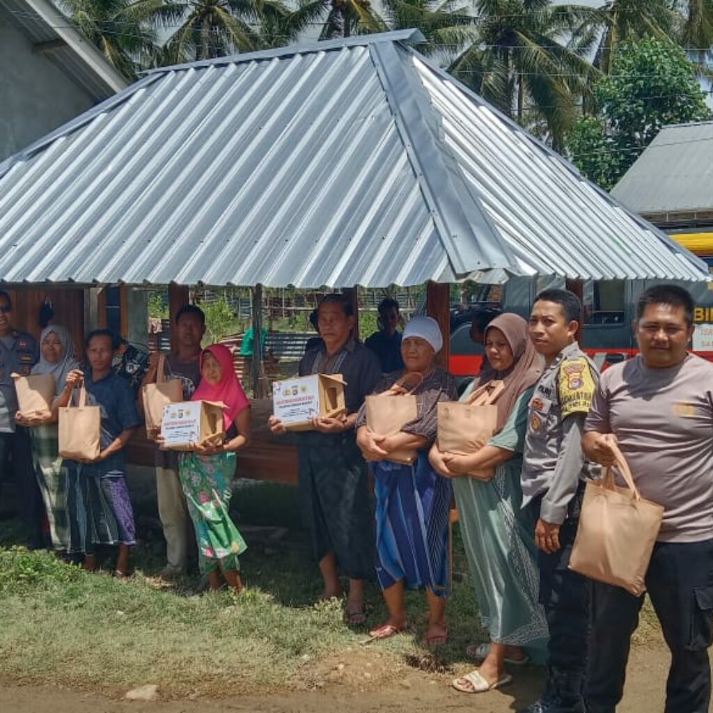 Polres Lombok Barat Gelar Nutrisi Mantap di Madak Belek