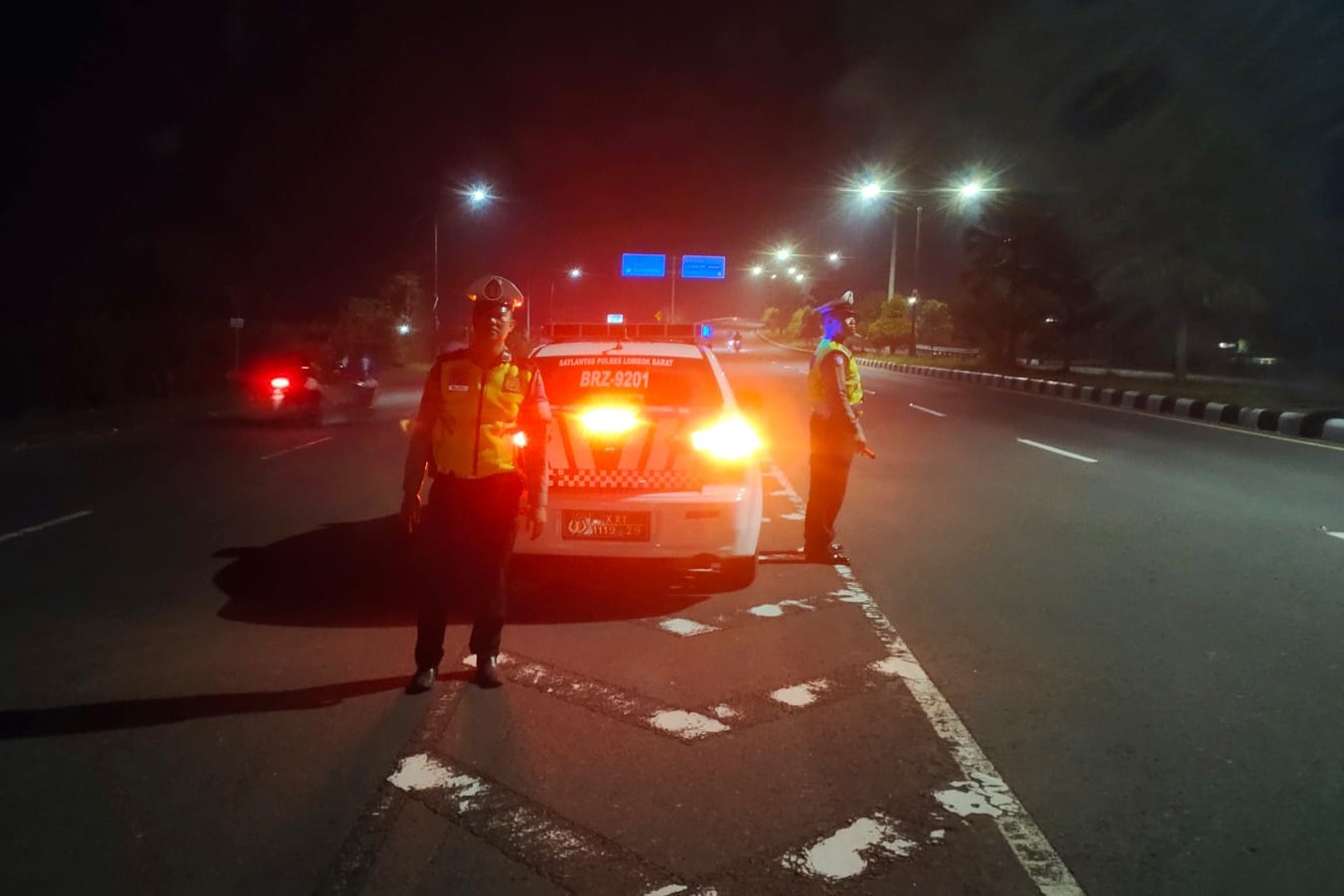 Jaga Kamseltibcarlantas, Bypass BIL 1-2 Dipantau Ketat Polisi Tiap Malam