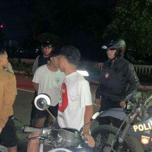 Cegah Kriminalitas Malam, Samapta Polres Lobar Gelar Patroli Perintis Presisi