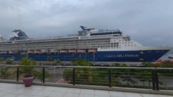 Polisi Amankan Ribuan Wisatawan di Pelabuhan Gilimas