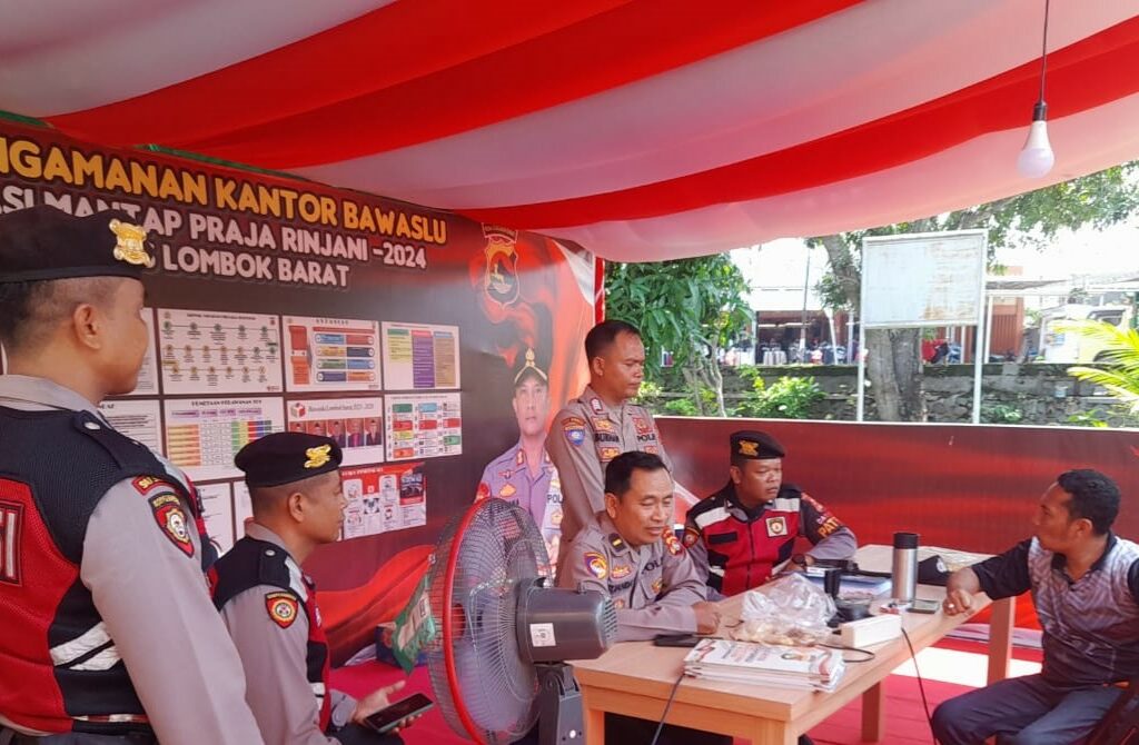 Patroli Preventif di Kantor Bawaslu, Langkah Nyata Polres Lombok Barat