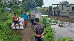 Polsek Kediri Antisipasi Banjir, Lewat Patroli Rutin