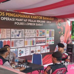 Patroli Preventif Polres Lombok Barat: Antisipasi Gangguan di Pemilukada