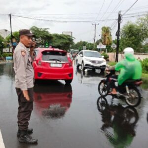 Imbauan Waspada Cuaca Ekstrem, Polisi Pastikan Keamanan Lalu Lintas