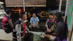 Sapa Pedagang Subuh, Polres Lombok Barat Gencarkan Patroli Dialogis