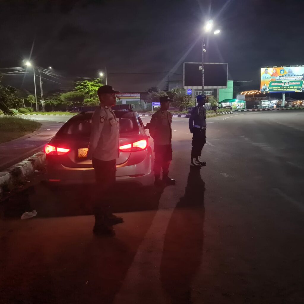 Malam di Kediri, Patroli Blue Light Gempur Aksi Begal dan Balap Liar