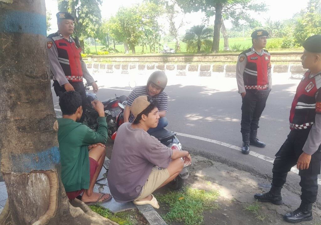 Patroli Dialogis Sat Samapta Lombok Barat Sapa Warga, Sosialisasi KEMOS 110