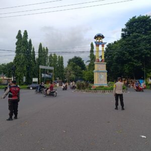 Amankan Ngabuburit, Polsek Gerung Perketat Patroli Rawan Sore