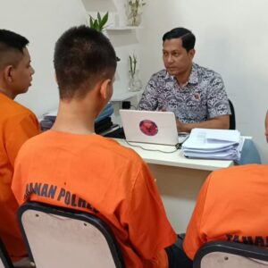 Tiga Tersangka dan 24,89 Gram Sabu Diamankan Satresnarkoba Lombok Barat