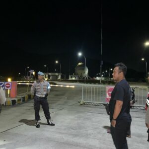Antisipasi Kejahatan, Polsek Sekotong Intensifkan Patroli di Depo LPG