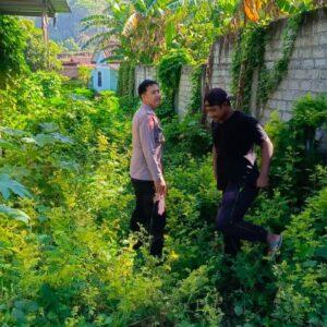 Sinergi Polri dan Masyarakat Wujudkan Ketahanan Pangan di Desa Perampuan