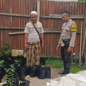 Sinergi Polri dan Warga Wujudkan Ketahanan Pangan di Desa Kuripan Utara