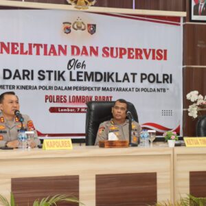 Evaluasi Kinerja Polri: STIK Lakukan Penelitian Mendalam di Lombok Barat