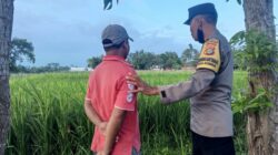 Bhabinkamtibmas Kuripan Ajak Warga Manfaatkan Lahan Kosong