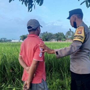 Ketahanan Pangan Dimulai dari Desa Kuripan: Polisi Turun Tangan