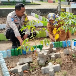 Aipda Suhaemi Ajak Warga Batusamban Wujudkan Ketahanan Pangan Lokal
