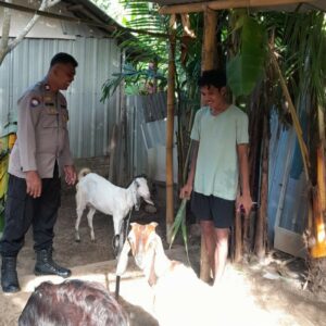 Polisi Aktif Dorong Pertanian Mandiri di Lombok Barat