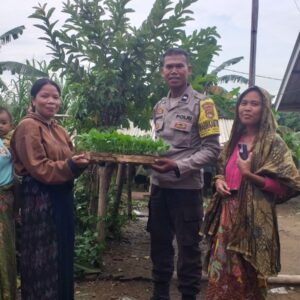Wujud Kepedulian Polri: Bibit Cabai untuk Warga Dusun Guli, Lembar