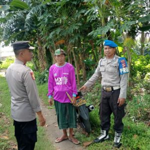 Polsek Kuripan Edukasi Warga soal Kamtibmas dan Cuaca Ekstrem