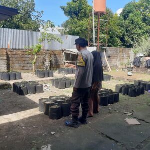 Kolaborasi Polri dan Warga Dusun Telabah Geres Wujudkan Swasembada Pangan