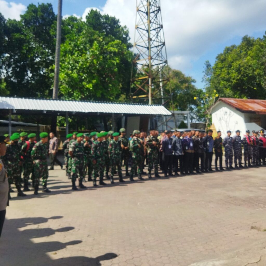 Apel Kesiapan Pengamanan Kunjungan Ibu Wapres Digelar di Lombok Barat