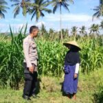 Polisi Sambangi Petani Jagung Eyat Mayang, Bangun Ketahanan Pangan Lokal